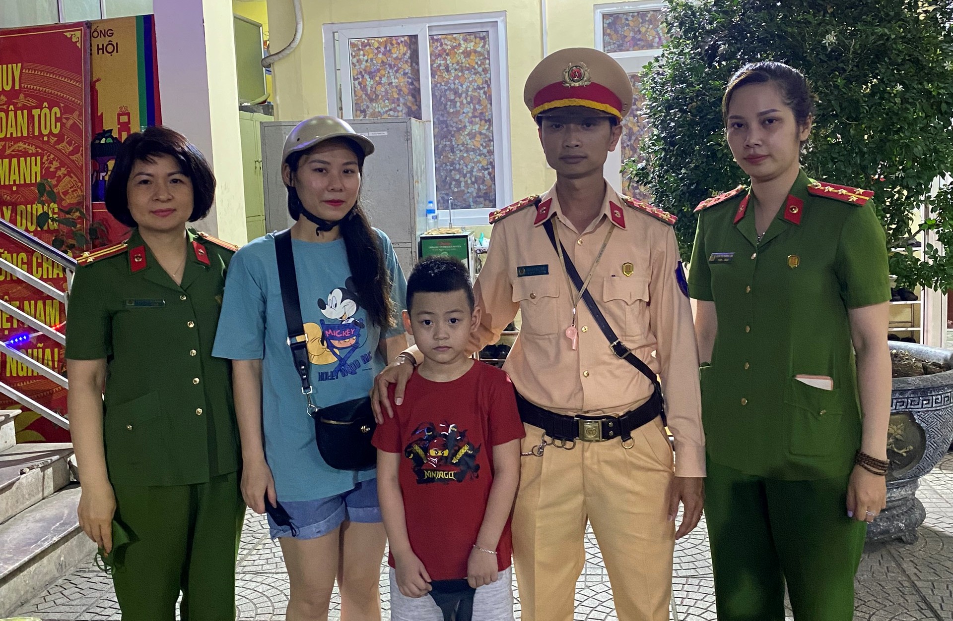 Thư cảm ơn Đội Cảnh sát giao thông - trật tự Công an quận Hồng Bàng